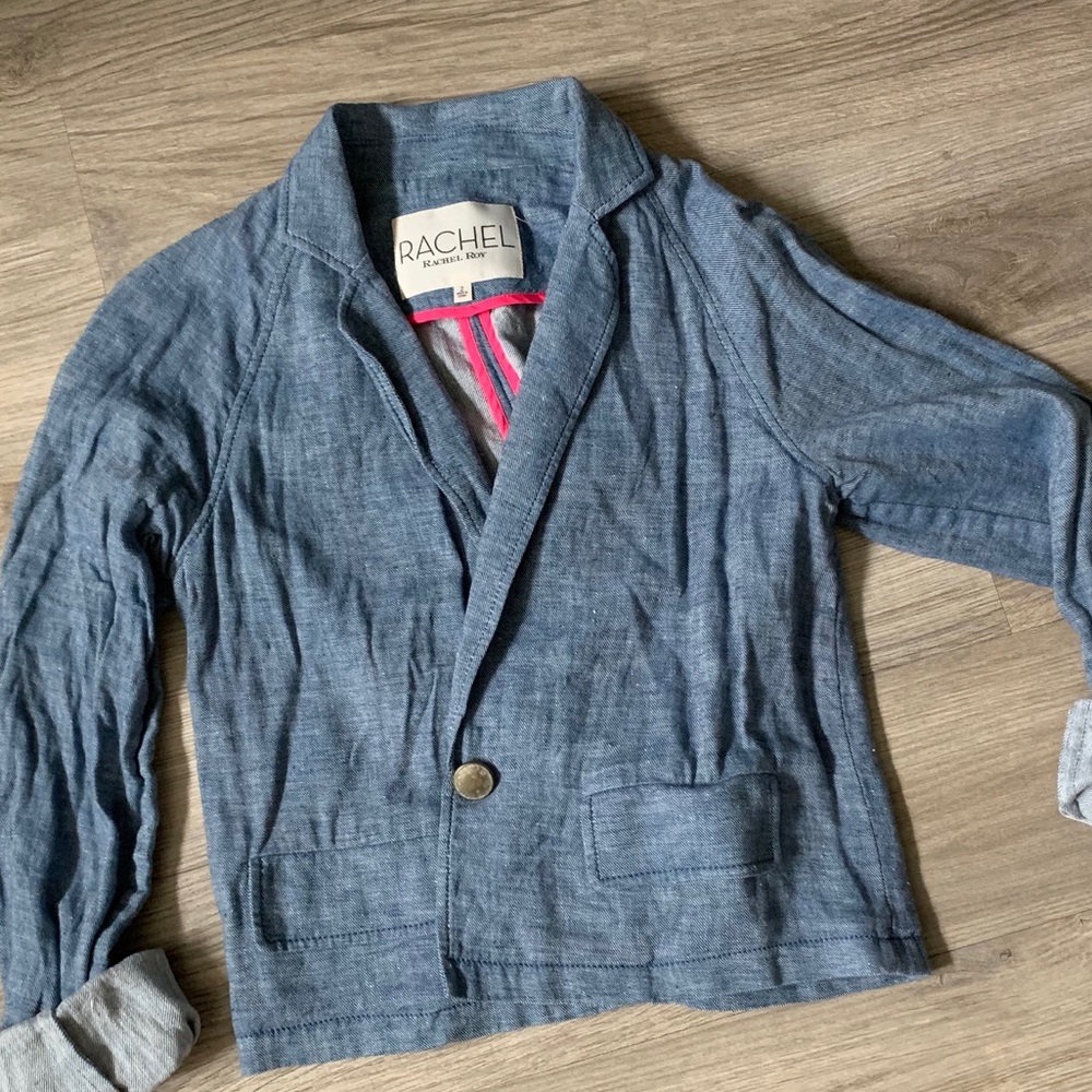 Rachel Roy Chambray Blazer